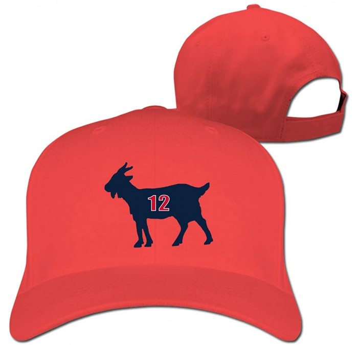 Baseball Caps Adjustable Baseball Cap Blue Navy England Brady Goat Cool Snapback Hats - Red14 - CH18Z3RX8K0 $22.92