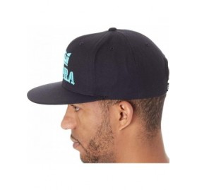 Baseball Caps Men's Above II Adjustable Snapback Hats - Black/Electric - CW18OK2XALY $25.55