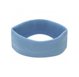 Skullies & Beanies USA Made Stretch Headband - Light Blue - CE1885XC8RK $27.48