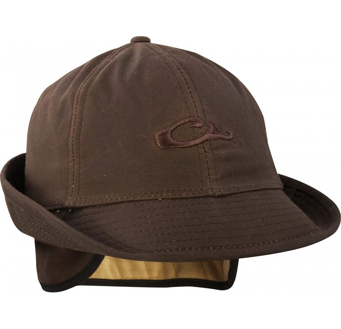Newsboy Caps Waterfowl Waxed Cotton Jones Hat Brown - Brown - CQ12DG2X6Z1 $27.34