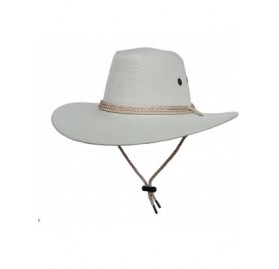 Sun Hats Unisex Adult Cotton Adjustable Cycling Cowboy Hat - White - C11820D0K0N $9.72