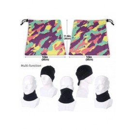 Balaclavas Neck Gaiter Face Cover Scarf Balaclava Lightweight Breathable Fishing Running Cycling (Pattern Design Flower) - CO...