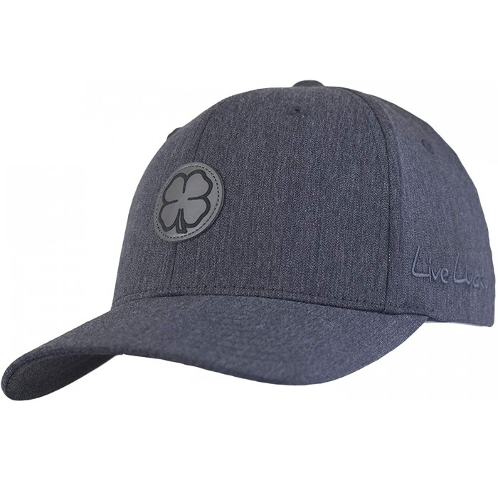 Baseball Caps Sharp Luck Gray Flexfit Hat - Charcoal - C618OE34KU5 $35.81