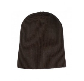 Skullies & Beanies Corduroy Slouchy Knit Beanie Warm Winter Skater Ski Hip-hop Hat - Brown - C611OEJZ997 $10.99