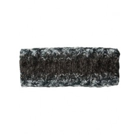 Cold Weather Headbands Women's Petra Headband - Charcoal - CM120FXWL2D $30.59