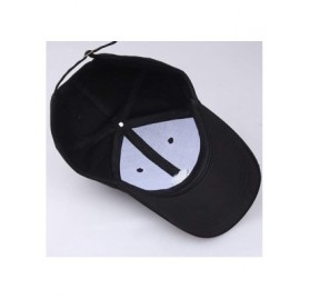 Baseball Caps Baseball Hat- 2019 New Women Embroidered Baseball Cap Summer Snapback Caps Hip Hop Hats - A Black - CV18R3MZLYD...