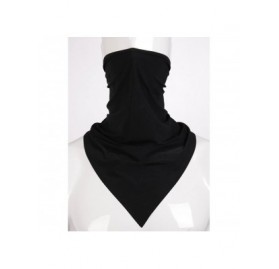 Balaclavas Summer Ice Silk Cooling Outdoor Headwear UV Protection Face Mask Neck Gaiter - Black - C018EQITQRN $14.15
