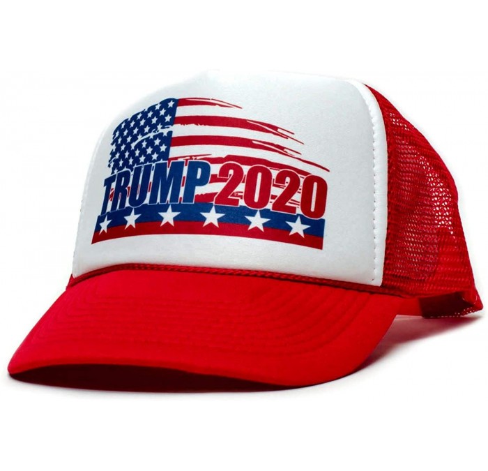 Baseball Caps Trump 2020 Election Hat Adult One-Size Republican Cap President MAGA Patriotic Multi - Red/White - CK18QCSMAD9 ...