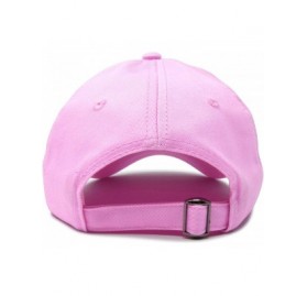 Baseball Caps Initial Hat Letter R Womens Baseball Cap Monogram Cursive Embroider - Light Pink - C318U26Z44R $11.88