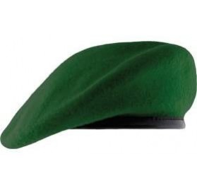 Berets Unlined Beret with Leather Sweatband (7 3/8- Kelly Green) - CI11WV9WPRB $14.95