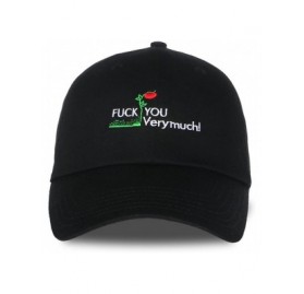 Baseball Caps Rose Fuck You Very Much Embroidered Baseball Cap Unisex Snapback Hat Cotton Adjustable Dad Hat for Men Women - ...