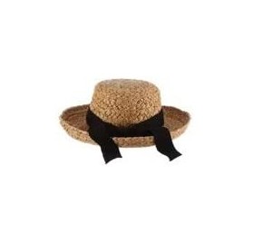 Sun Hats Women's Raffia Hat with Herringbone Bow - Natural - C9117XQ8BP7 $49.16