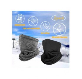 Balaclavas Cooling Neck Gaiter Face Mask Men Women Bandana Headwear for Dust Wind Sun Protection - 2 Combination 01 - CB198UO...