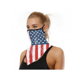 Balaclavas Printed Outdoor Cycling Hanging mask- Sports Mask Ice Silk Neck Cover Hang Ear Triangle Face Mask Tube Scarf - CD1...