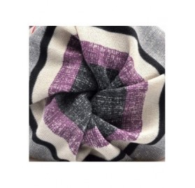 Skullies & Beanies Women Cotton Beanie Lace Soft Sleep Cap Slouchy Chemo Hats - Stripe 02 - CA196D7C8T4 $15.76